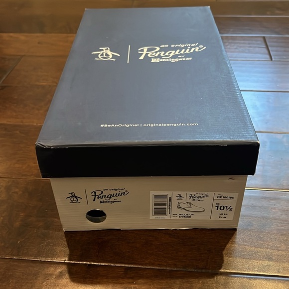 Penguin Men's Brown Leather Shoes size 10.5 - Picture 7 of 8